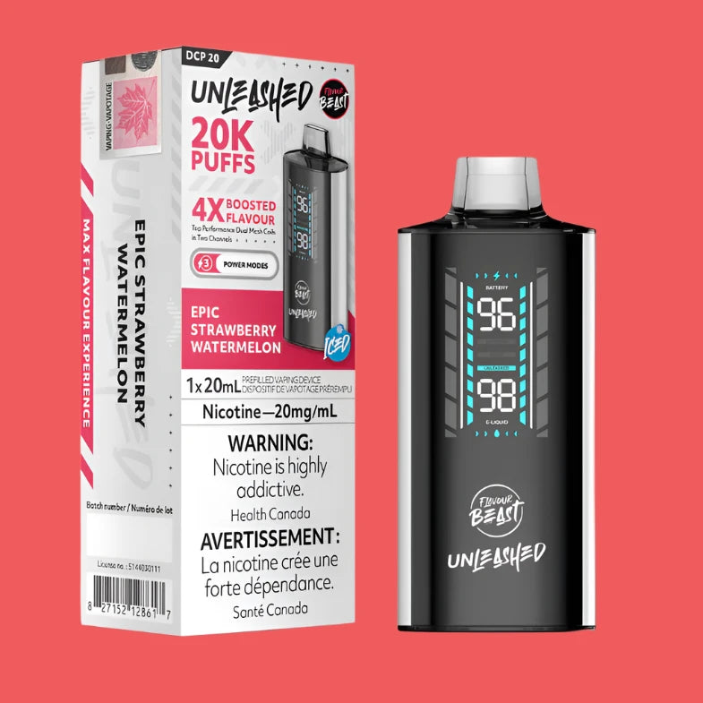 Flavour Beast Unleashed DCP 20k Disposable Vape